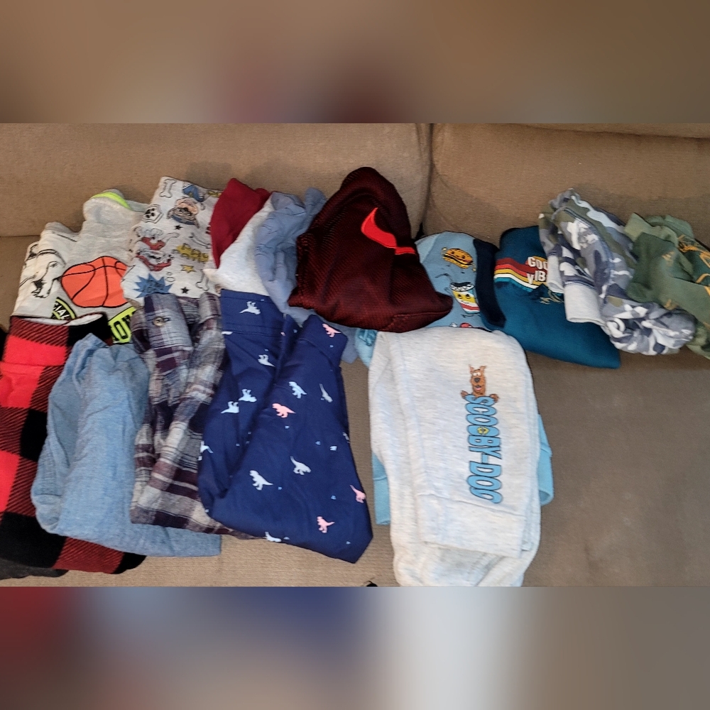 Boys clothing bundle, long and short sleeves 4T-5T
